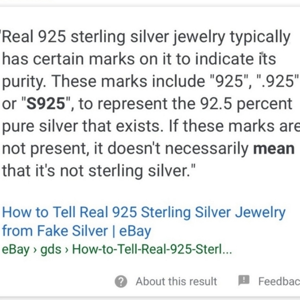 Blue Topaz Sterling Silver Cuff Links - Picture 7 of 7